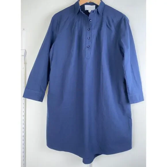 Tuckernuck Pomander Place Polly Mini Dress Navy Blue S NWT - Picture 7 of 14